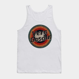 Retro Color Typography Faded StyleVern Gosdin Tank Top